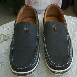 Frenchic Gray Loafers EUC